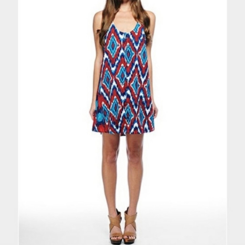 BB DAKOTA Ikat Shift dress Sz M